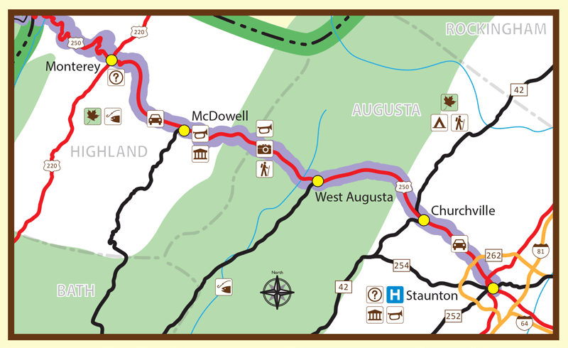Staunton portion of turnpike
